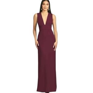 Sachin & Babi Loretta Deep Wines sz 2 Formal Evening Gown Special Occasion Dress